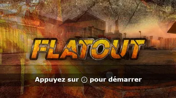 Flatout screen shot title